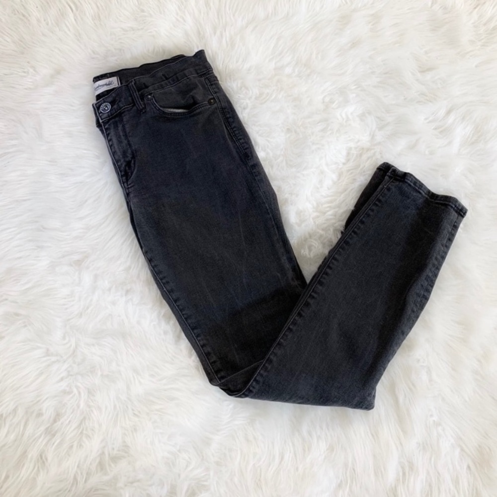 Madewell Black Skinny Jeans